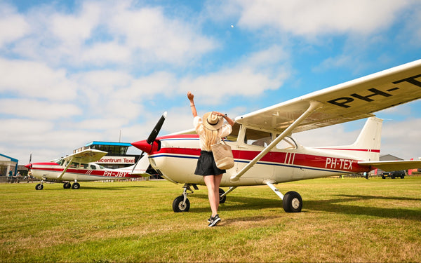 Take a Scenic Flight from your Camper on Texel Island