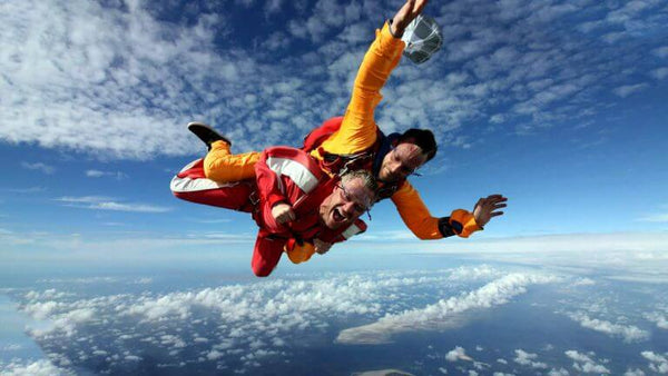 Skydive over your Camper on a Texel Island Escape