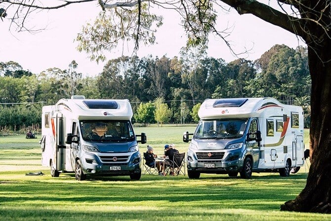 Golf holidays by motorhome