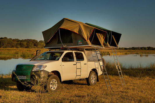 Rijd met een 4x4-camper de wildernis van Botswana in na een offroad-training