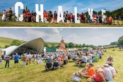 Chalke Valley History Festival: Levende geschiedenis op wielen