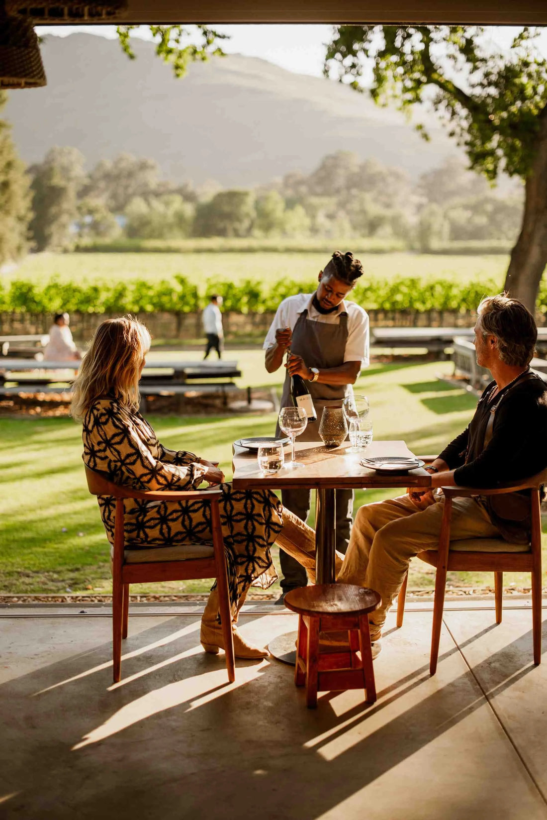 Dine at Chef’s Warehouse & enjoy vineyard-side tapas