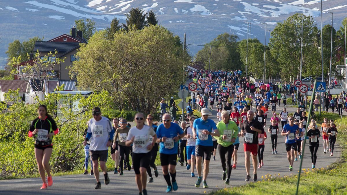 Run Tromsø Midnight Marathon, Half or Copa Mila + Lofoten Islands