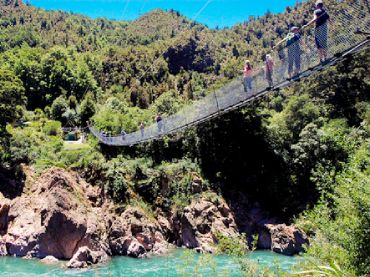 Murchison Farmstay & New Zealand's Longest Swing Bridge
