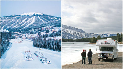 Ski-tot-de-deur-van-de-camper: skivakantie in de Canadese Rockies per camper