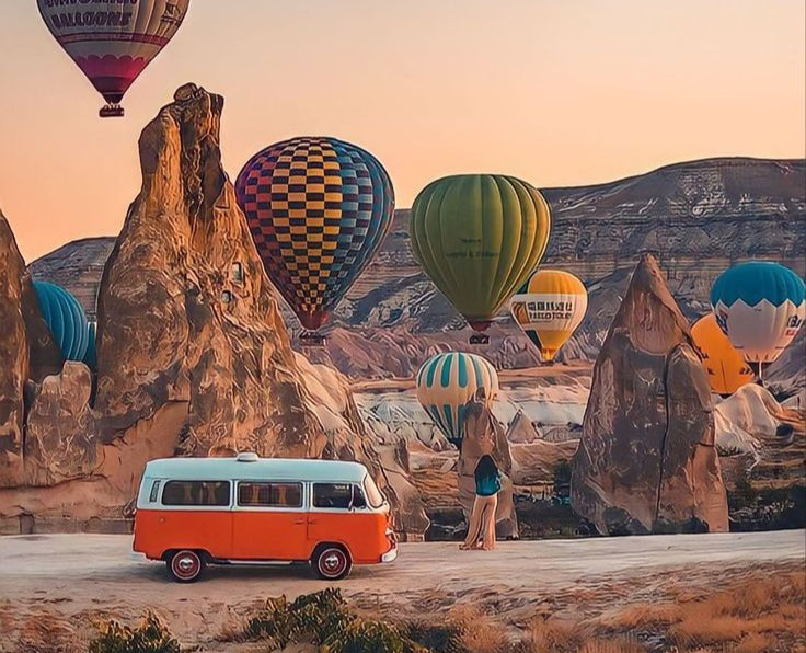Epic Turkish Campervan Adventure: From Cappadocia Balloons to Coastal Bays