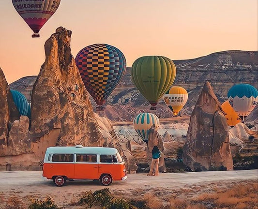 Balloon from your Campervan in Cappadocia: Epic Turkish Adventure