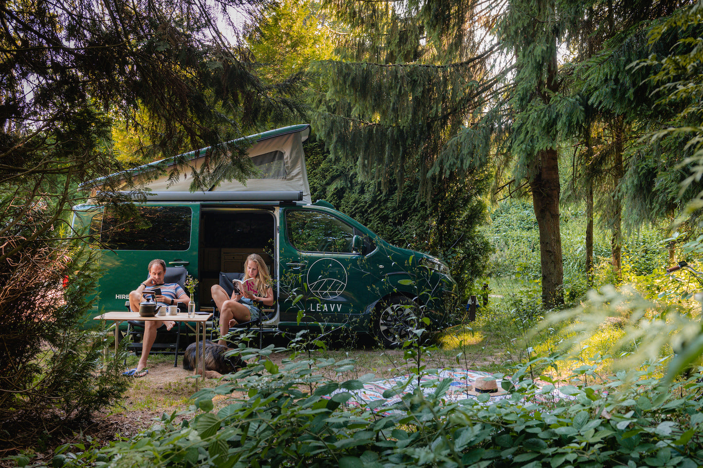 Campervan Retreat op het Franse platteland met Campspace