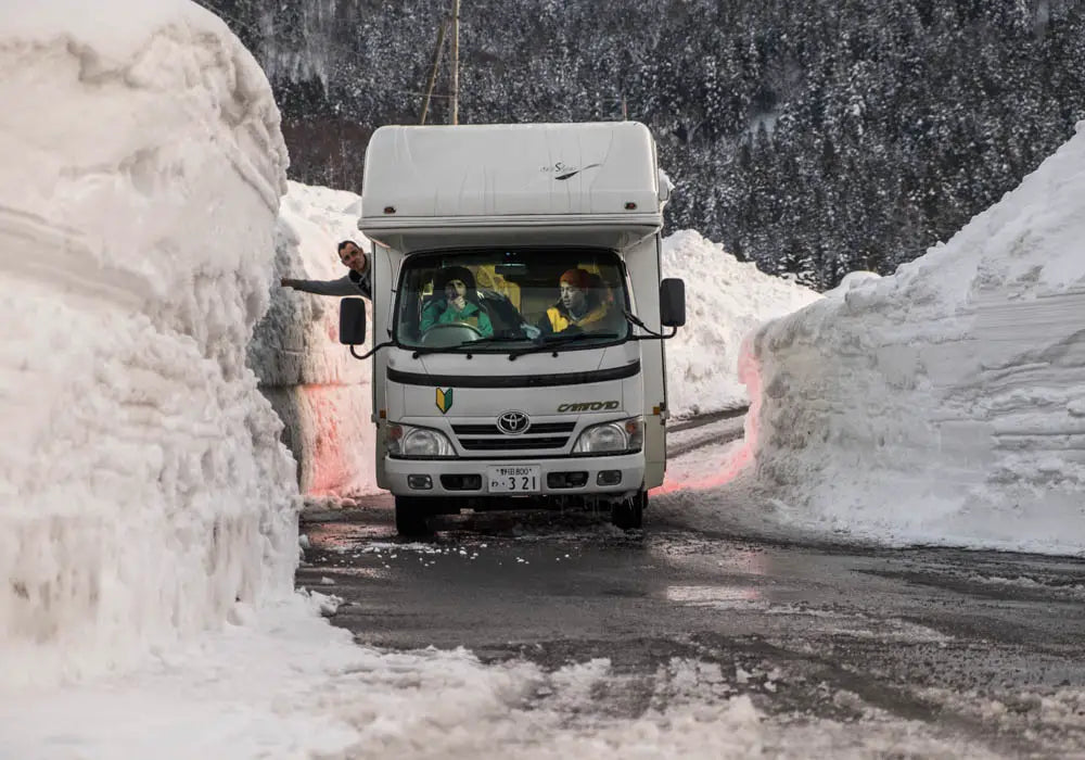 Hokkaido Powder Escape: Campervan Ski Adventure