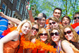 Vier Koningsdag in Amsterdam als onderdeel van een Nederlandse roadtrip