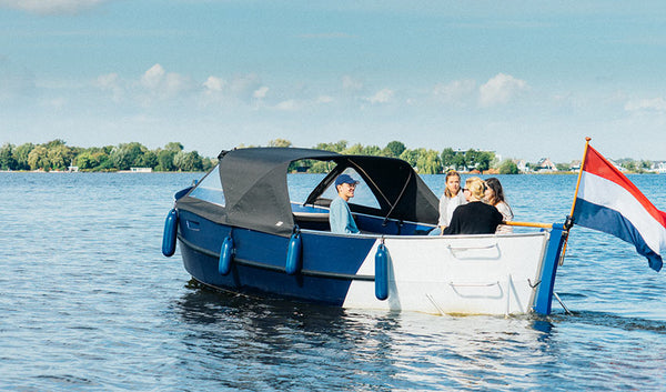 Loosdrecht Lakes Boating and Camping Experience