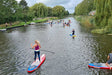 Familie strand-, bos- en stedentrip door Nederland